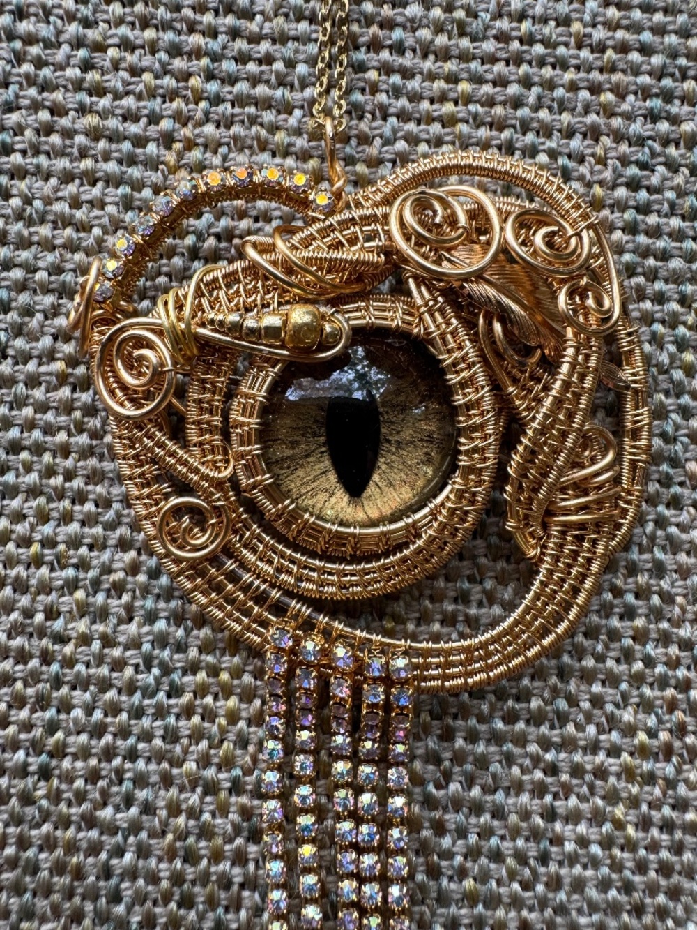 Elegant Goth Necklace by Twisted Sister